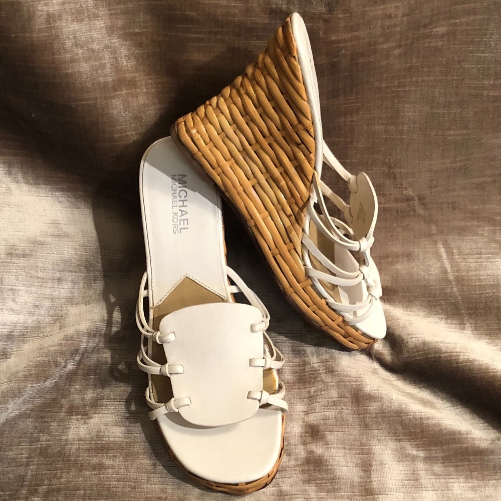 Vintage Michael Kors Wicker Sandals